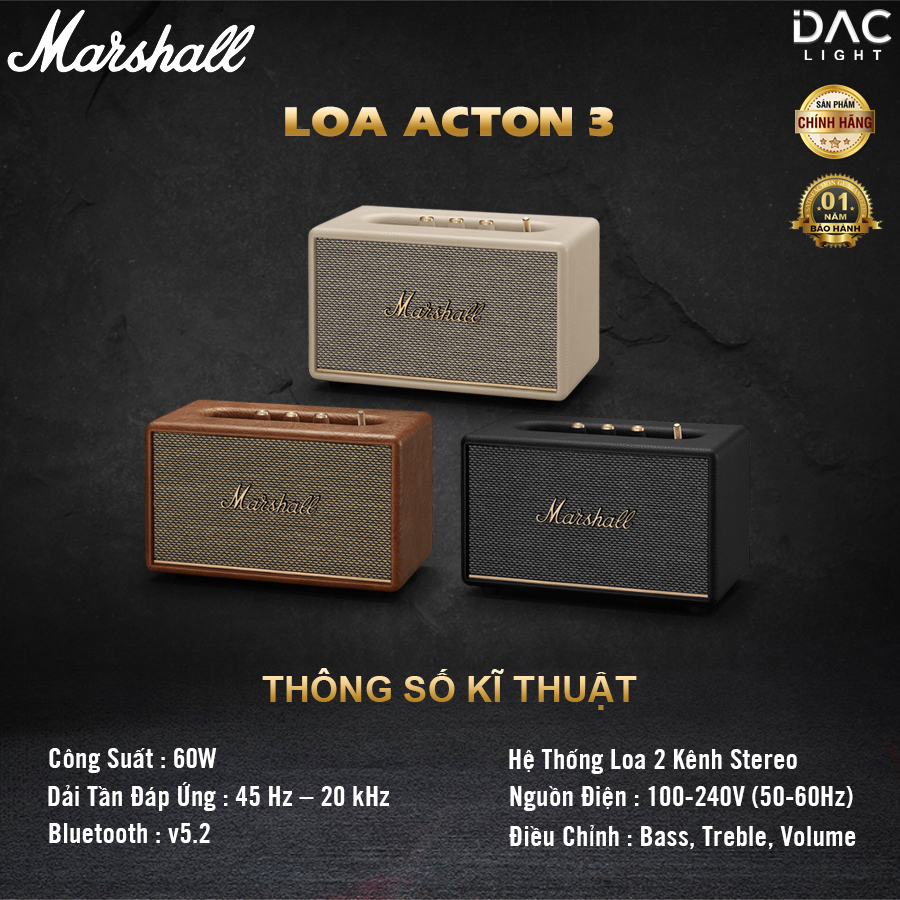 Loa Marshall Acton 3