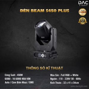 Đèn Moving Head Beam 450W