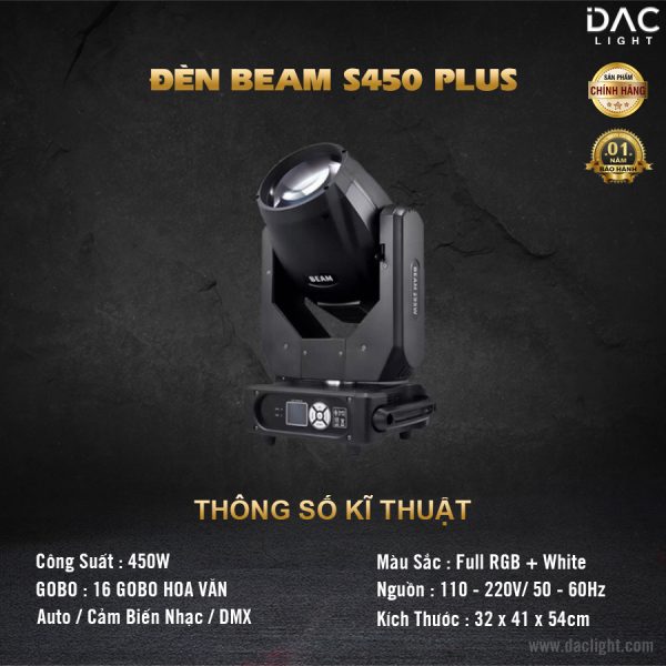 Đèn Moving Head Beam 450W