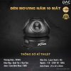Đèn Nấm Moving 10 Mắt Laser Viền LED