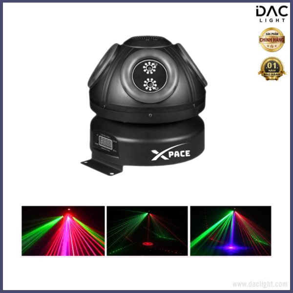 Đèn Nấm Moving 10 Mắt Laser