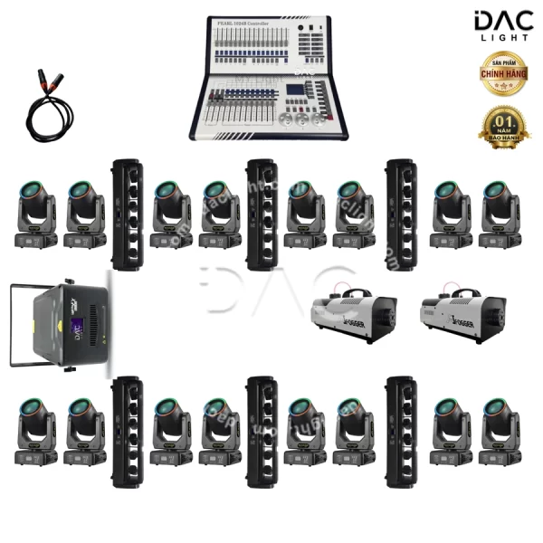 Combo đèn sân khấu quán bar