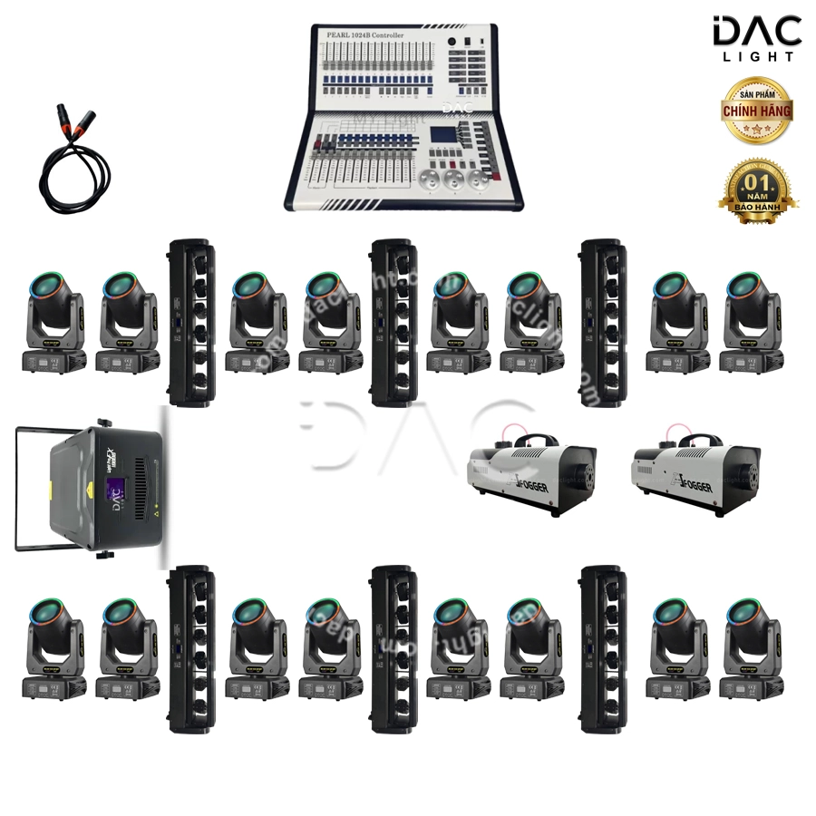 Combo đèn sân khấu quán bar