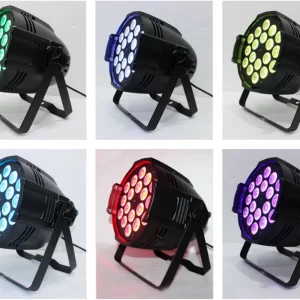 Hiệu ứng ánh sáng mạnh mẽ, đa sắc của đèn Par Led 18 Full Color