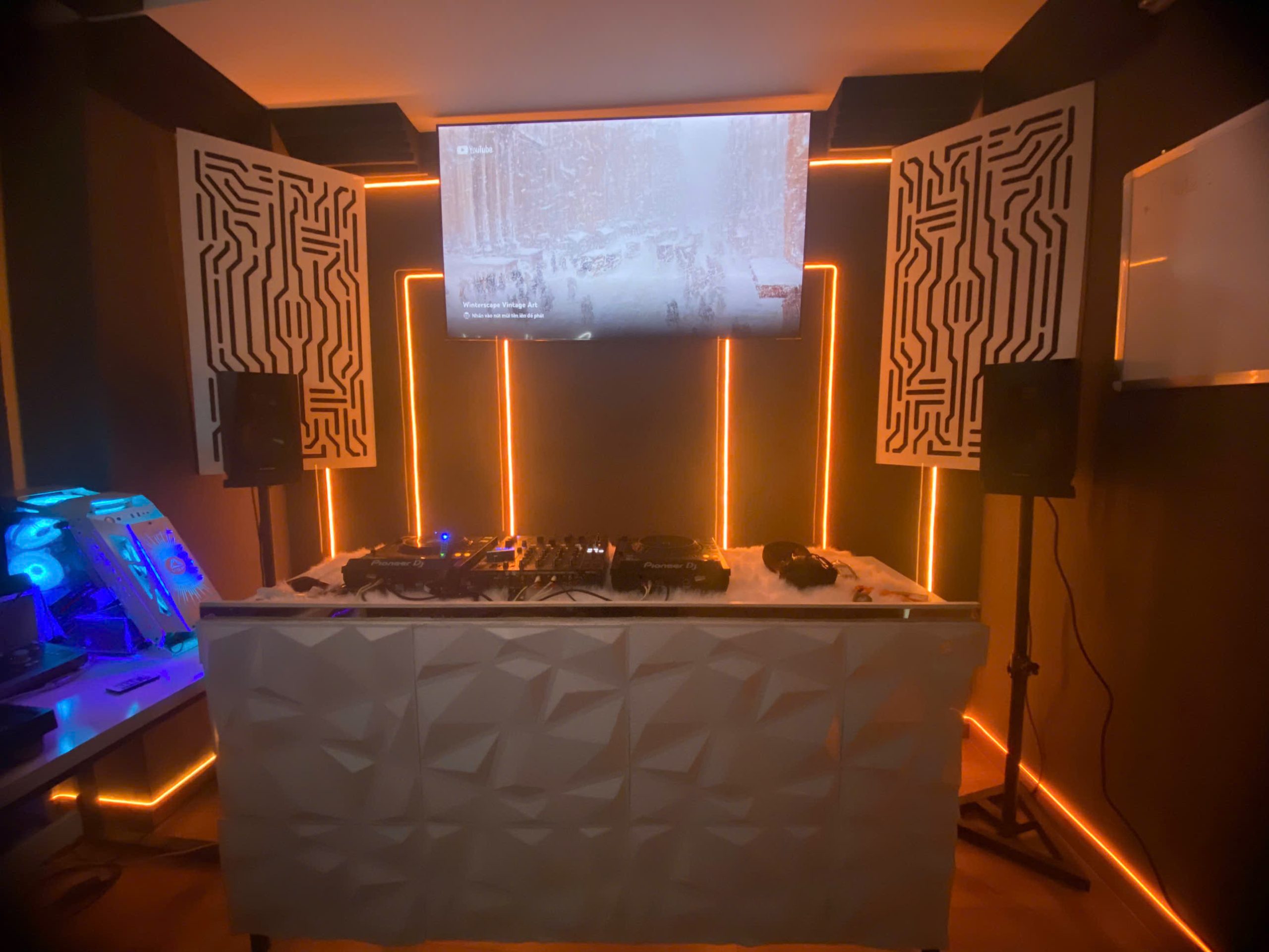 setup studio